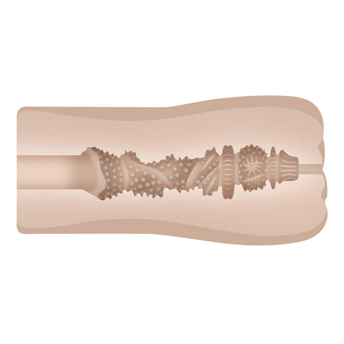 Tight Lipped - Light - Rechargeable Stroker