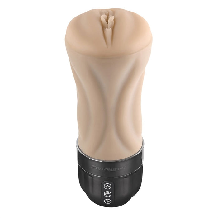 Tight Lipped - Light - Rechargeable Stroker