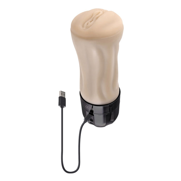 Tight Lipped - Light - Rechargeable Stroker