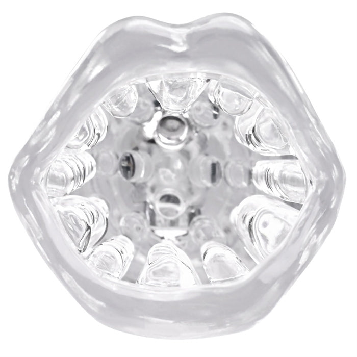 Cyclone - Rechargeable Stroker - Black/Clear