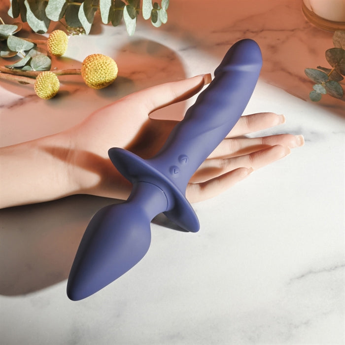 Dual Defender - Silicone Rechargeable - Purple