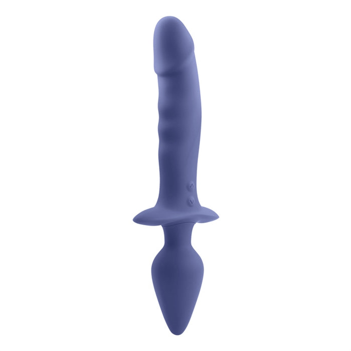Dual Defender - Silicone Rechargeable - Purple