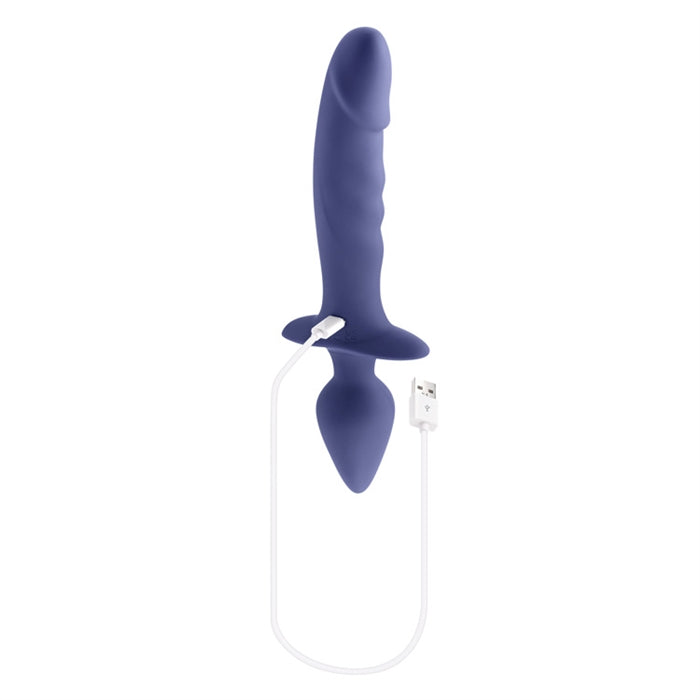 Dual Defender - Silicone Rechargeable - Purple
