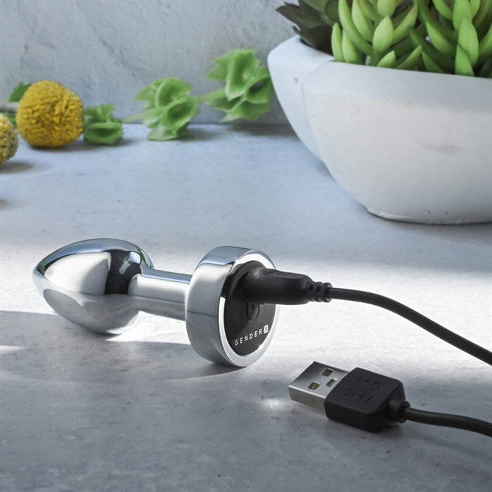 Rockin Metal Plug Mini - Rechargeable - Silver