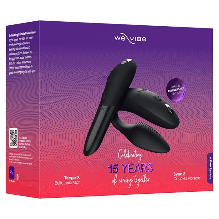 We-Vibe 15th Anniversary Collection Sync 2 Tango x