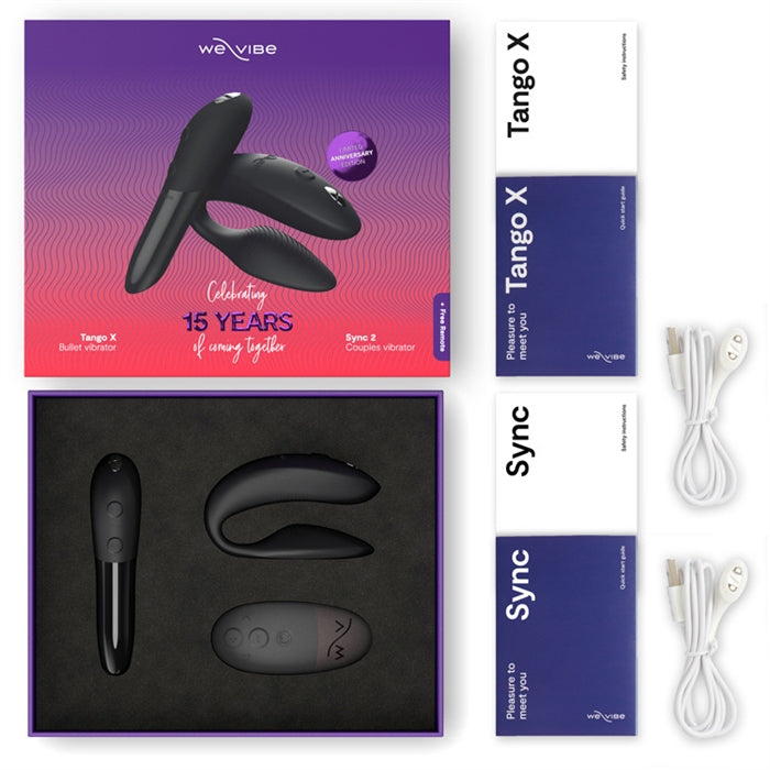 We-Vibe 15th Anniversary Collection Sync 2 Tango x