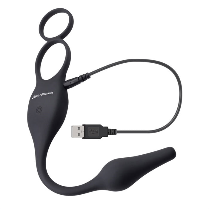 Plug & Tug - Silicone Rechargeable - Black