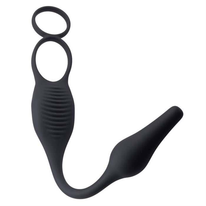 Plug & Tug - Silicone Rechargeable - Black