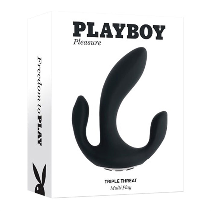 Triple Threat - Silicone Rechargeable