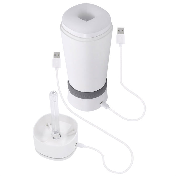Twist & Stroke - Rechargeable Stroker - Frost