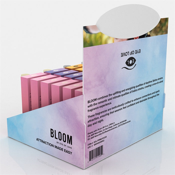 EOL BLOOM Display 4x6 10ml Testers Assorted-24pcs