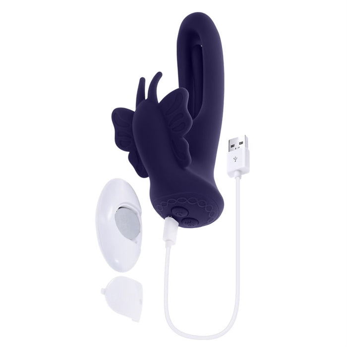 Lord Of The Wings - Silicone Rechargeable - Purple