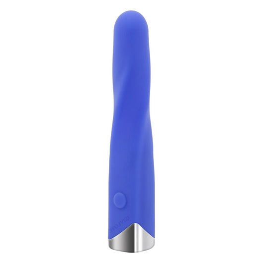 Twisted Temptation - Silicone Rechargeable - Blue