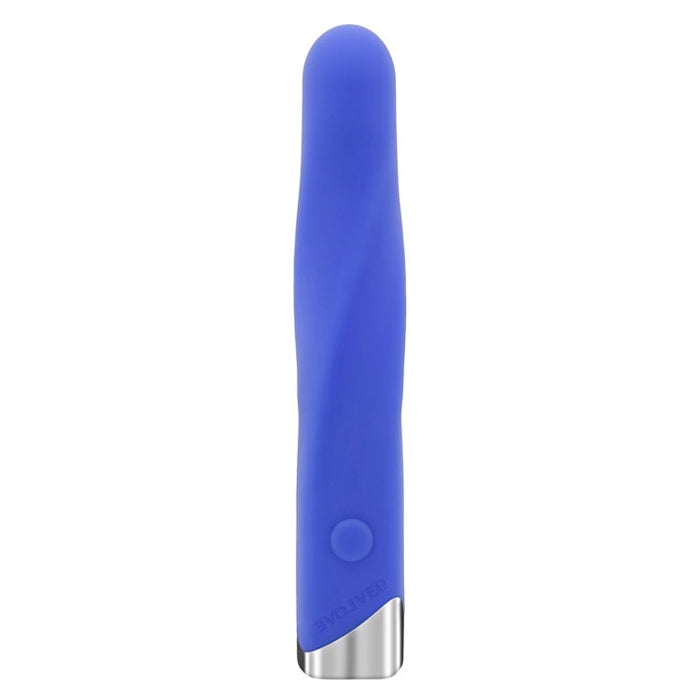 Twisted Temptation - Silicone Rechargeable - Blue