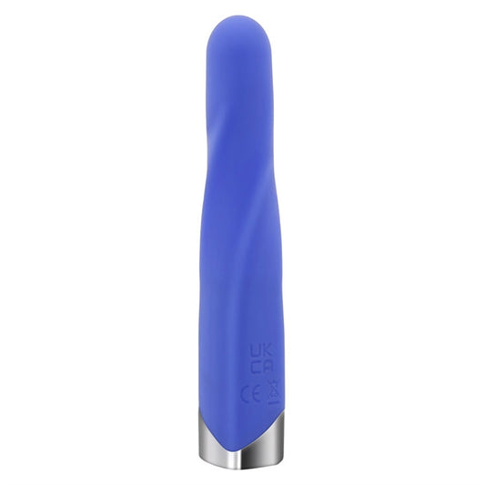 Twisted Temptation - Silicone Rechargeable - Blue