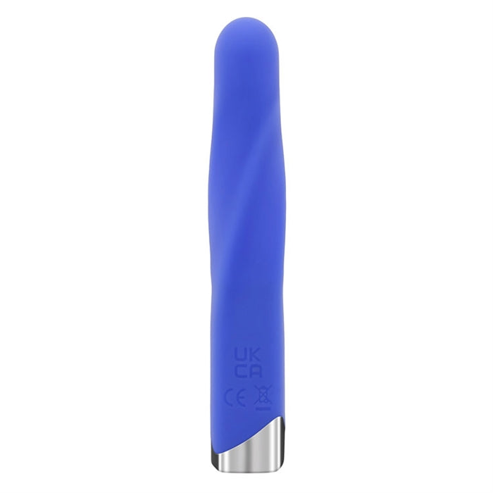 Twisted Temptation - Silicone Rechargeable - Blue