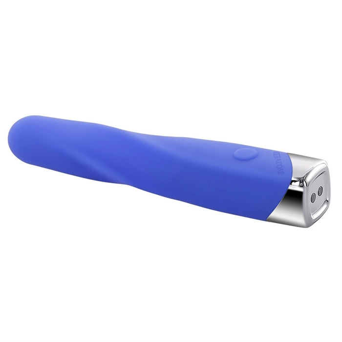 Twisted Temptation - Silicone Rechargeable - Blue
