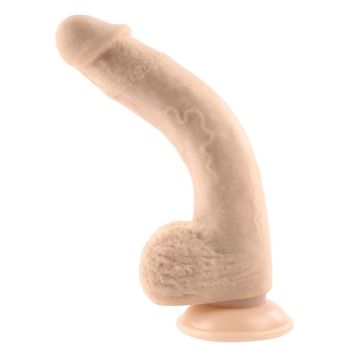 7" Natural Feel Flexskin - Dildo - Light