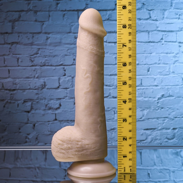 7" Natural Feel Flexskin - Dildo - Light