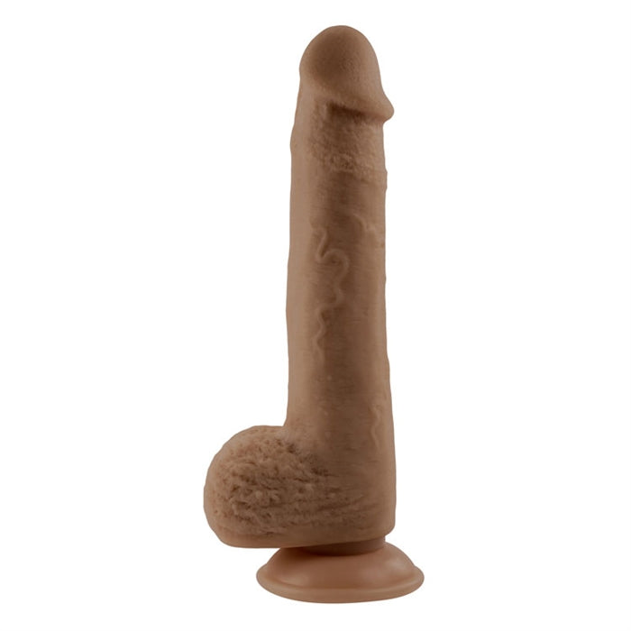 7" Natural Feel Flexskin - Dildo - Dark