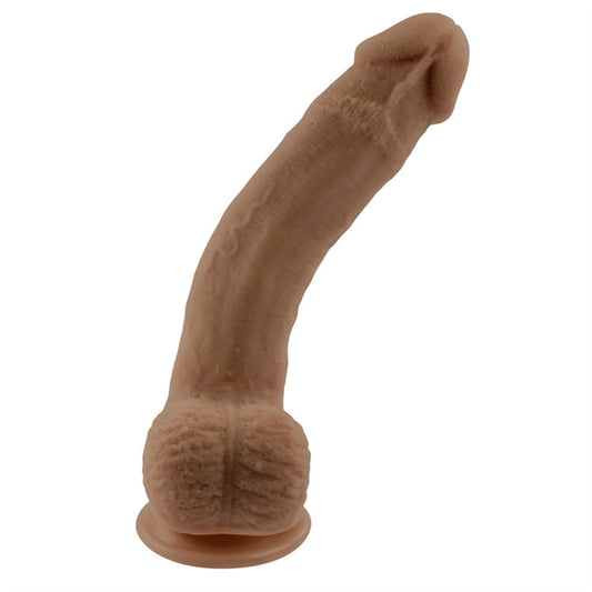 7" Natural Feel Flexskin - Dildo - Dark