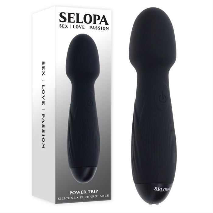 Power Trip - Silicone Rechargeable - Black