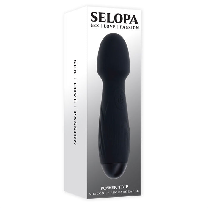 Power Trip - Silicone Rechargeable - Black