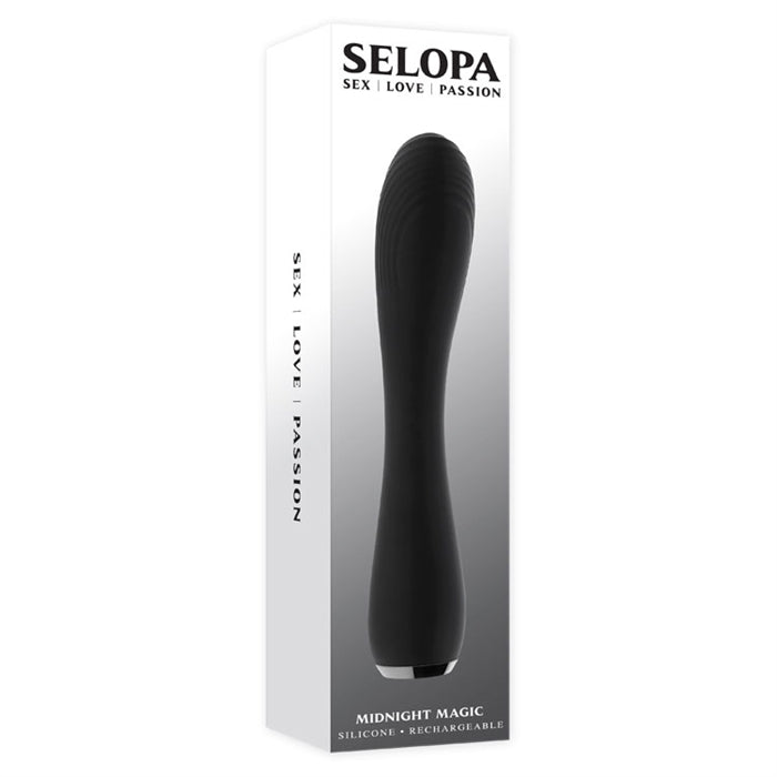 Midnight Magic - Silicone Rechargeable - Black