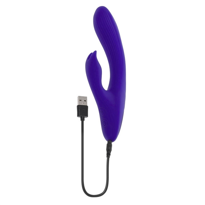 Poseable Bunny - Silicone Rechargeable - Purple
