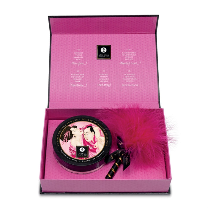 SHUNGA - Massage Powder - Raspberry Feeling