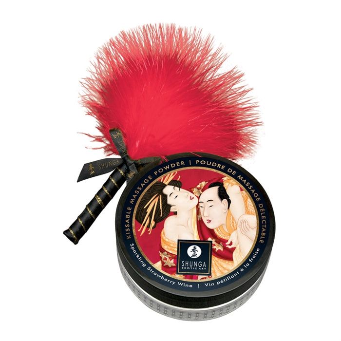SHUNGA - Massage Powder - Sparkling Strawberry wine