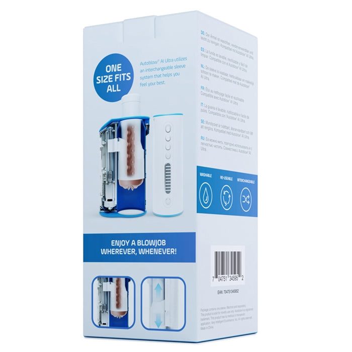 Autoblow AI Ultra Vagina Sleeve - Brown