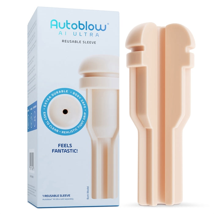 Autoblow AI Ultra Anus Sleeve - Beige