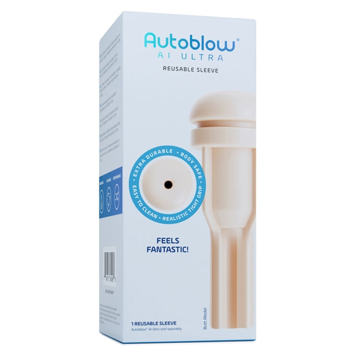 Autoblow AI Ultra Anus Sleeve - Beige