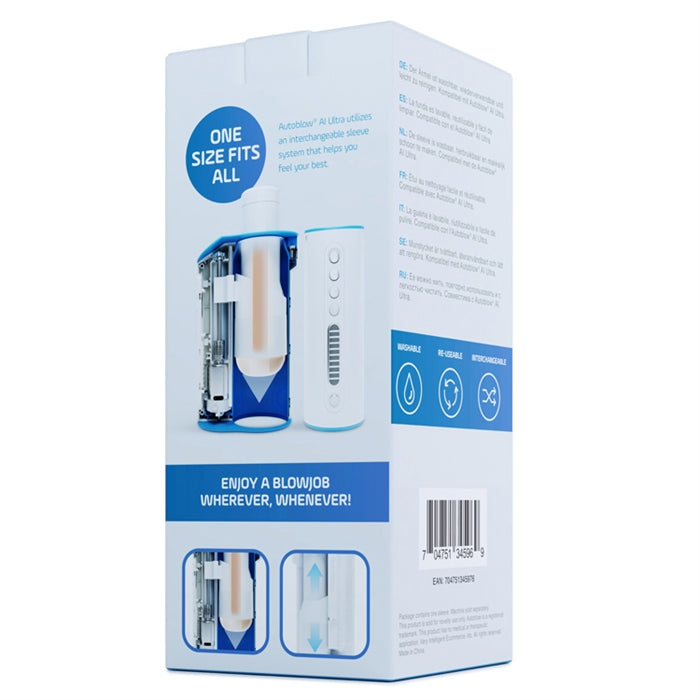 Autoblow AI Ultra Anus Sleeve - Beige