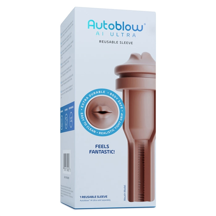 Autoblow AI Ultra Mouth Sleeve - Brown