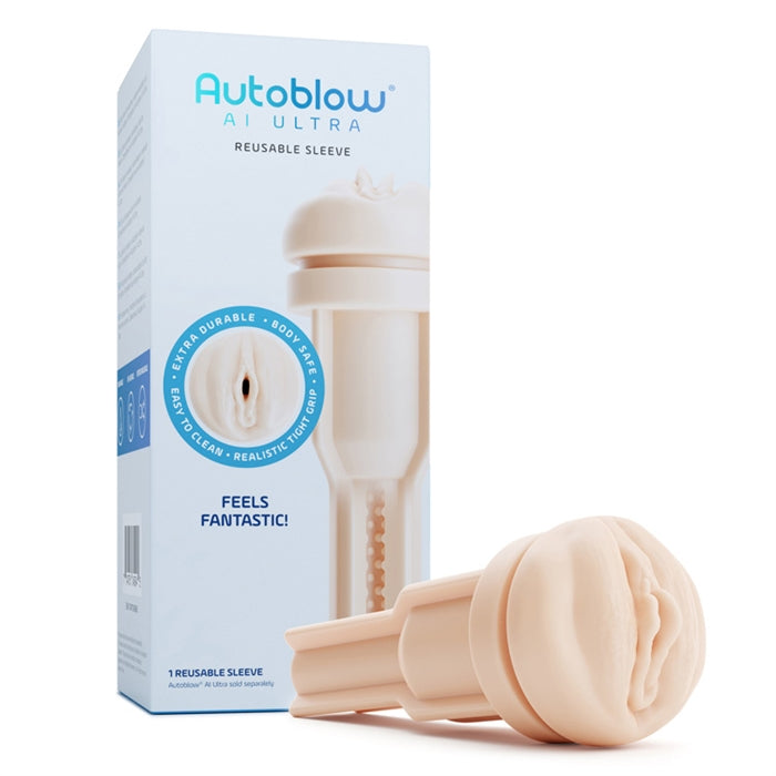 Autoblow AI Ultra Vagina Sleeve - Brown