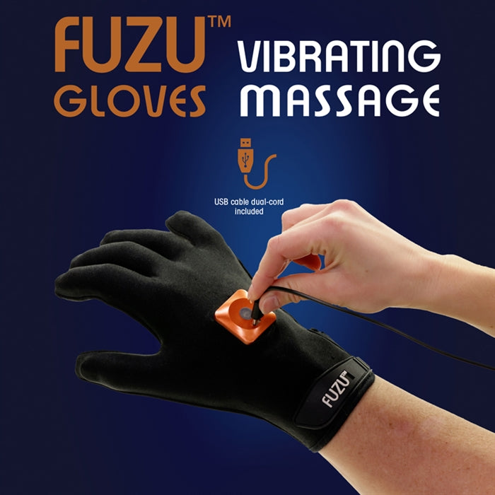 Fuzu - Rechargeable Vibrating Massage Glove  Right