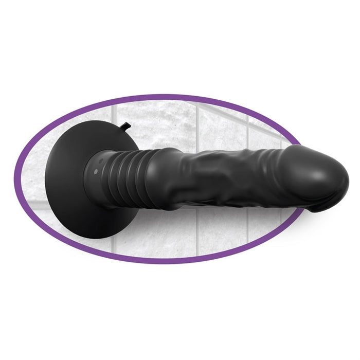 Anal Fantasy Elite Vibrating Ass Fucker - Black