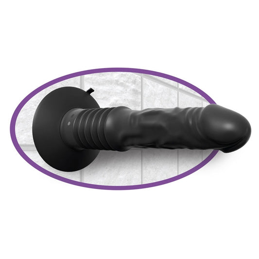 Anal Fantasy Elite Vibrating Ass Fucker - Black
