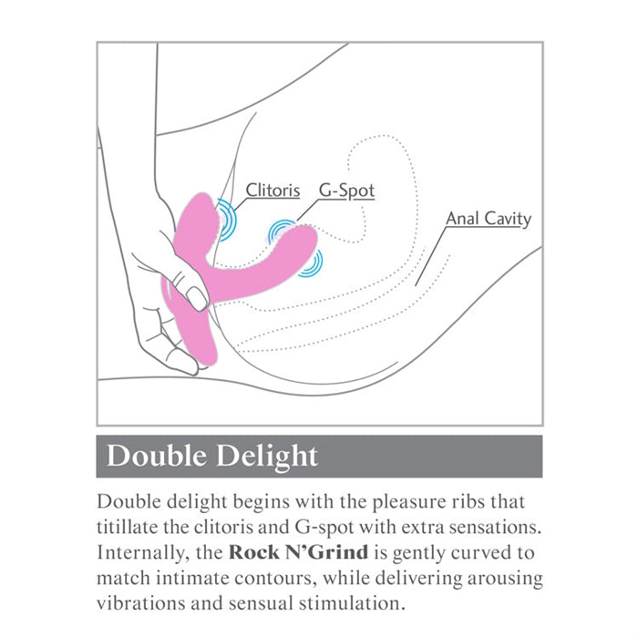 3Some Rock N' Grind - Pink