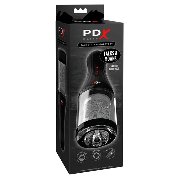 PDX Elite Talk Dirty Rotobator - Clear/Black