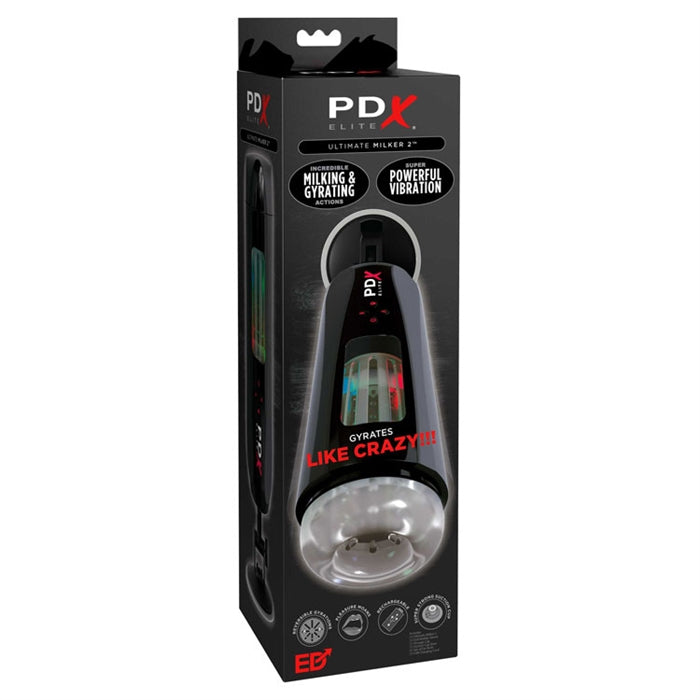 PDX Elite Ultimate Milker 2 - Clear