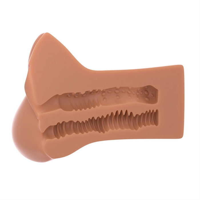 PDX Plus - Pick Your Pleasure Stroker XL - Brown