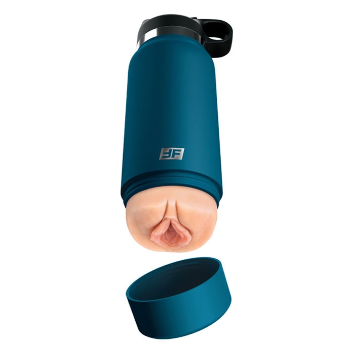 PDX Plus Fuck Flask Private Pleaser - Light/Blue