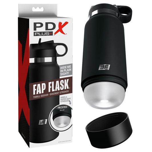 PDX Plus Fap Flask Happy Camper - Frosted/Camo