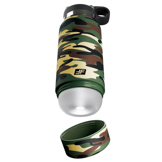 PDX Plus Fap Flask Happy Camper - Frosted/Camo