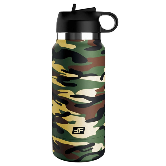 PDX Plus Fap Flask Happy Camper - Frosted/Camo