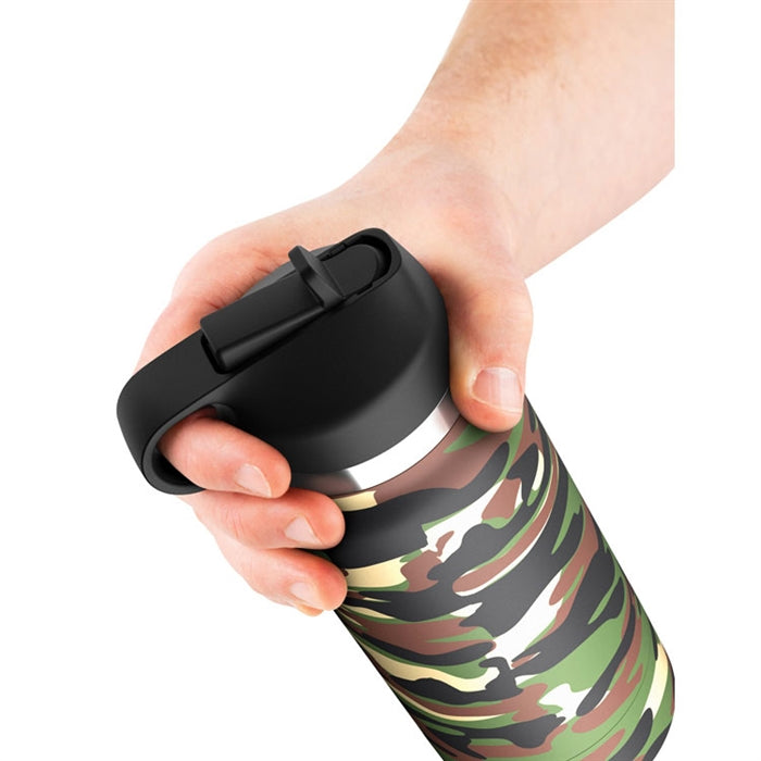 PDX Plus Fap Flask Happy Camper - Frosted/Camo