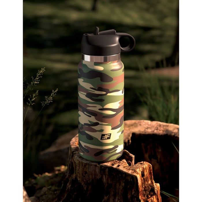 PDX Plus Fap Flask Happy Camper - Frosted/Camo
